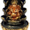 Fontaine Résine Ganesh Double Cascade LED 30cm