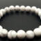 Howlite perles 8mm