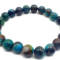 Chrysocolle 'AA' perles 8mm