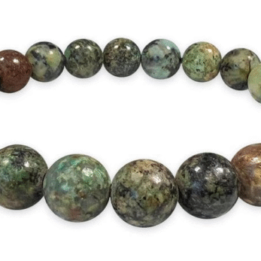 Turquoises Africaines perles 8mm