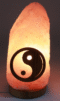 Lampe de Sel Himalaya brute Yin-Yang 1-2KG