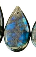 Labradorite percée AAA